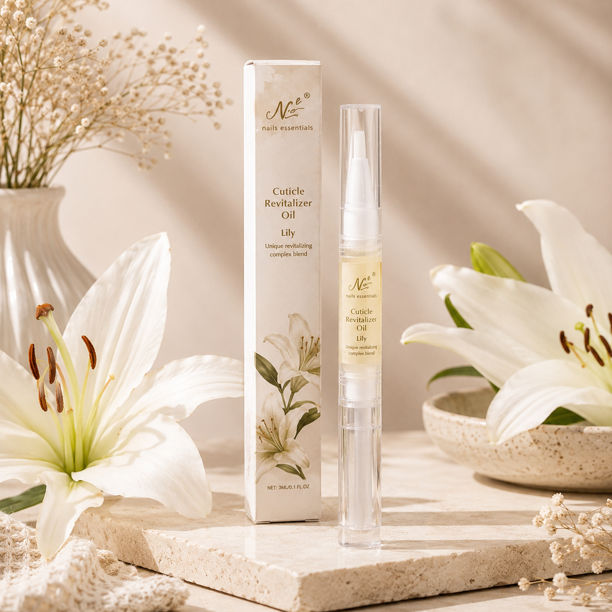 Aceite de cutículas aroma lirio