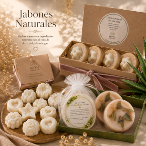 Jabones artesanales de Aloe Vera